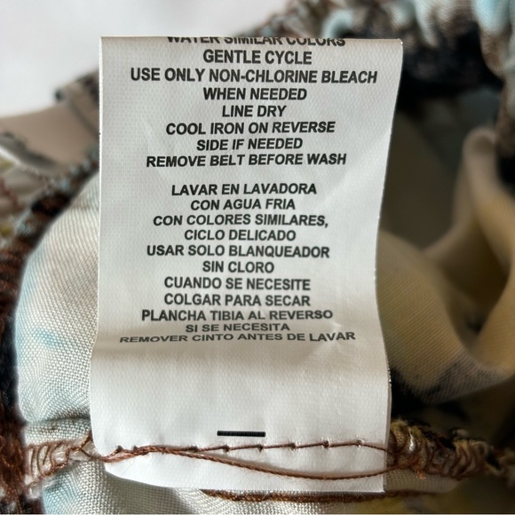 Speechless Strapless Maxi Dress Tie-Dye Relaxed Ruffle Hem Multicolor Size Small - Picture 11 of 15